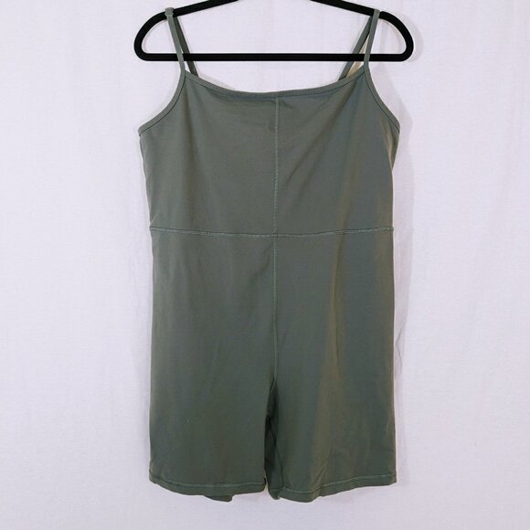 Wilfred Gray Spaghetti Strap Shorts Romper Size 2XL - Picture 1 of 4